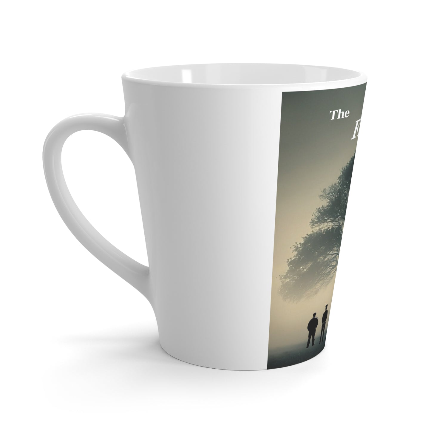 The FAB 5 mug, to remind you every day of everything YOUR capablr of...Latte Mug — 'The FAB 5' Tree Silhouette Coffee Cup | Inspirational Friendship Gift